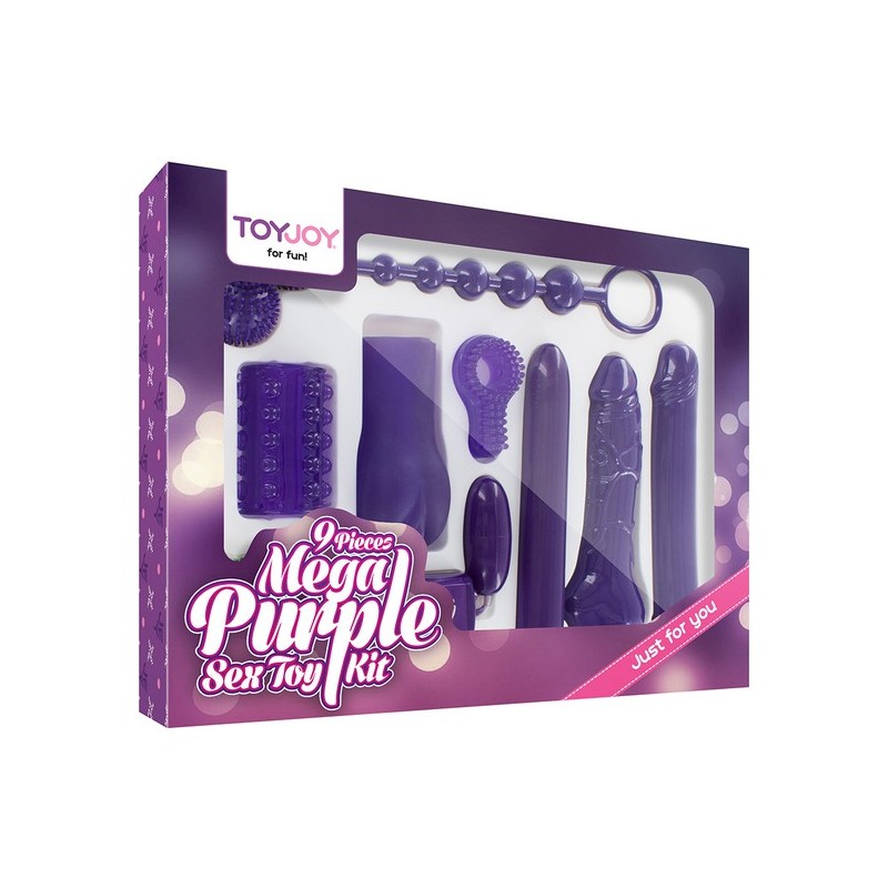 Kit Parejas Mega Purple Toy Joy