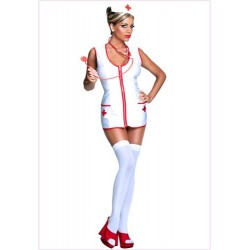 Enfermera Nurse Betty Vestido Blanco