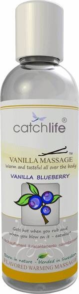 Aceite de Masaje de Calor Vainilla-Arándanos