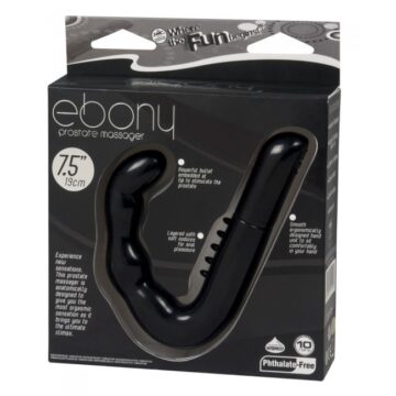 Ebony 7,5 Prostata Masajeador