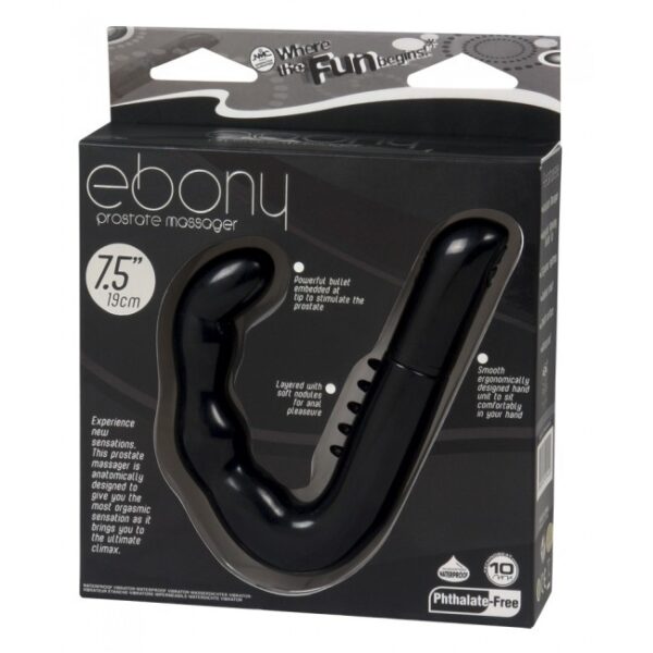 Ebony 7,5 Prostata Masajeador