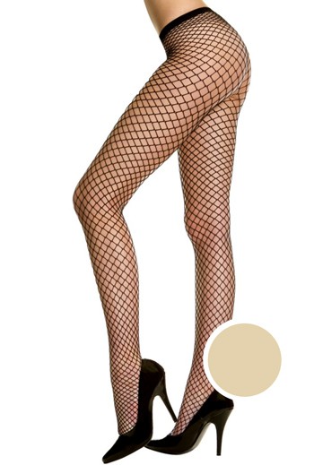 Panty Red Beige Leg
