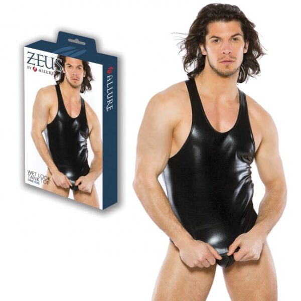 Camiseta Zeus Wetlook Negro Allure