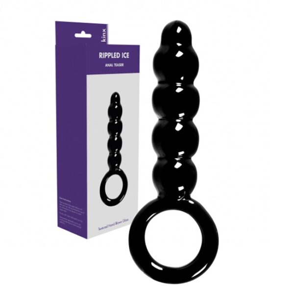 Plug Cristal Kinx Ripple Ice Negro