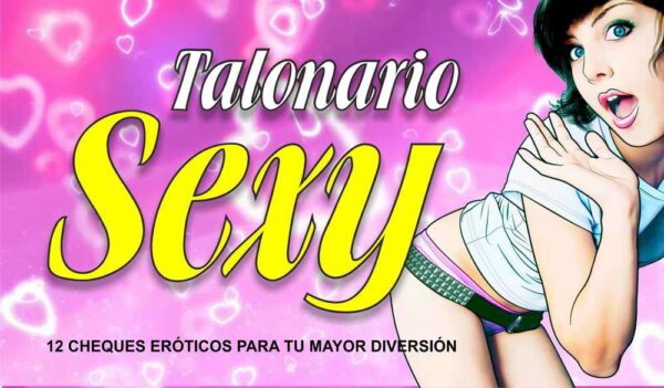 Talonario Sexy 12 Cheques