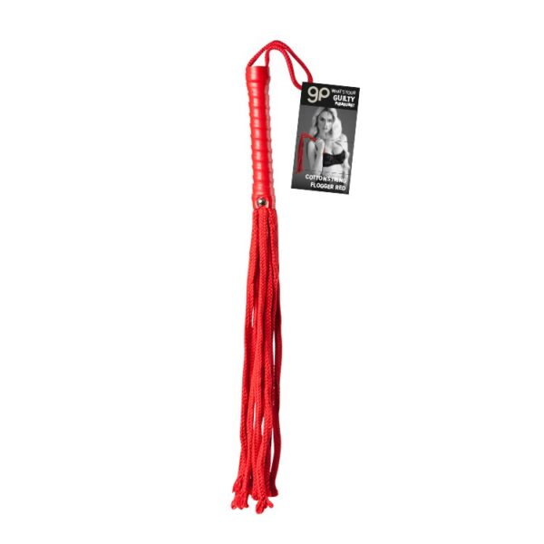 Latigo Cotton String Flogger Rojo GP