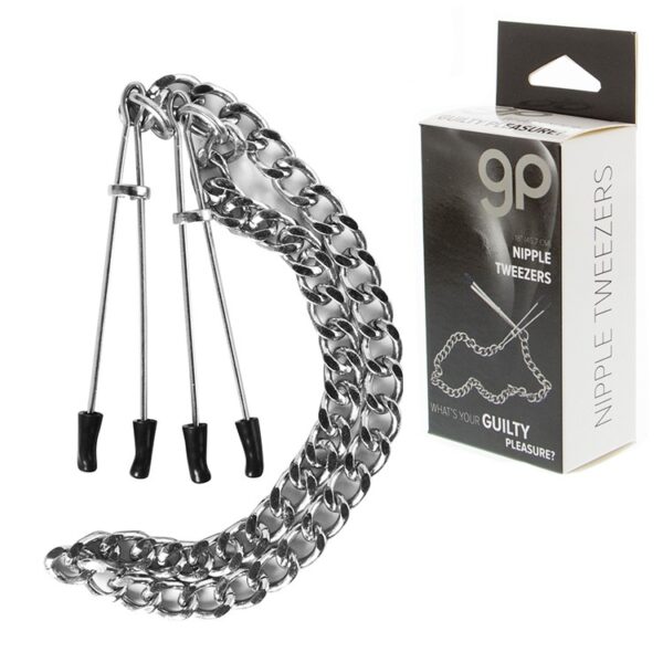 Pinzas Pezones Tweezers C/Cadena GP