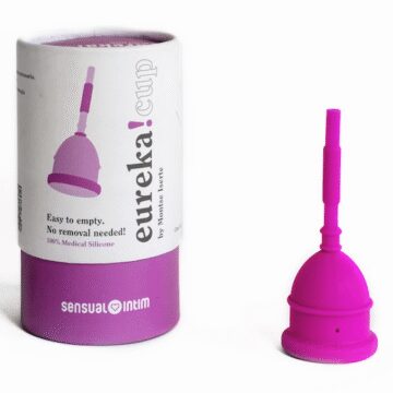Copa Menstrual Eureka Vaciado Facil