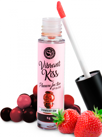 Gloss Besos Vibrantes Chicle Fresa