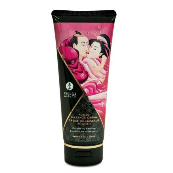 Crema Masaje Comestible Frambuesa