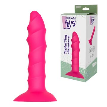 Plug Ventosa Silicona Twisted