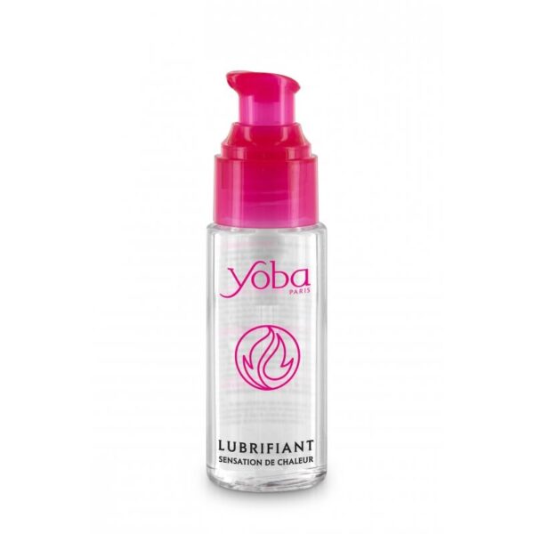 Lubricante Base Agua Calor Yoba