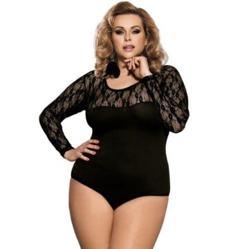 Body Manga Encaje XXL Corchete Subblime