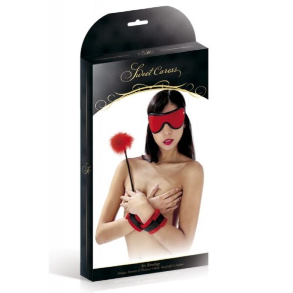 Kit Bondage 3Pie Pluma Sweet