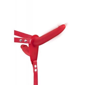Arnes Doble Vibra Silicona Usb Tenta