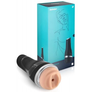 Masturbador Satisfyer Men Plata Flesh