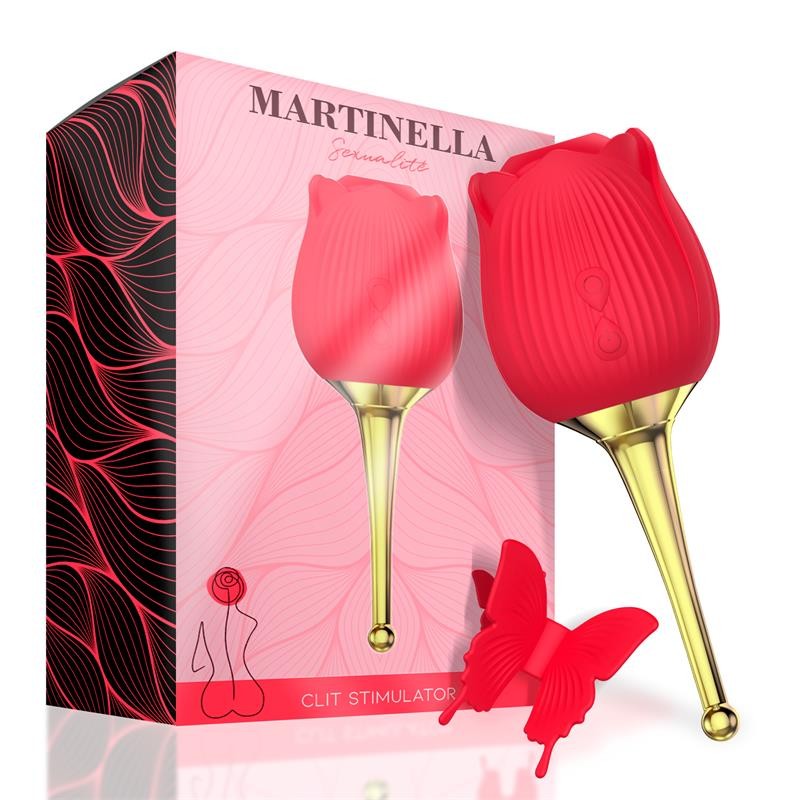 Succionador Vibrador Martinella Flor