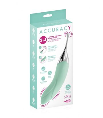 Vibrador Varita 2en1 Accuracy Yoba