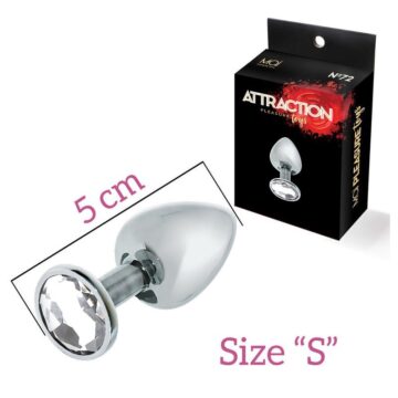 Plug Metal Joya S Transparente Mai