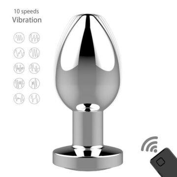 Plug Metal Vibrador Remote Usb Boss