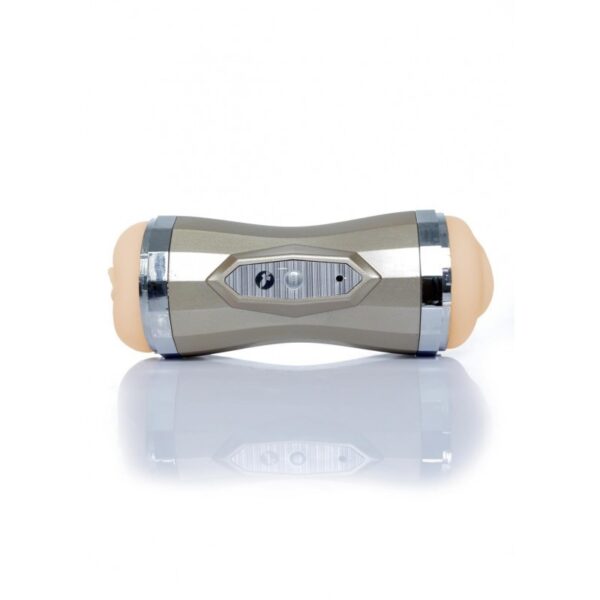 Masturbador Vagina Boca Usb Dorado Boss