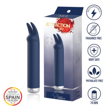 Vibrador Bunny Silver Usb Mai