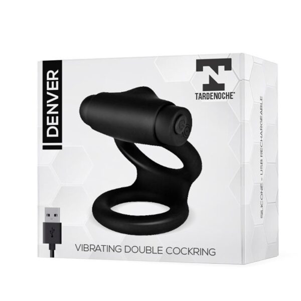 Anillo Doble Vibrador Denver Usb Tarde