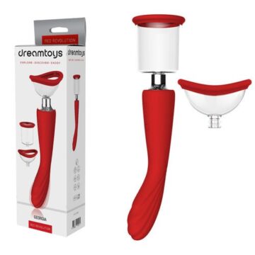 Vibrador Succionador bomba copa Georgia Dream