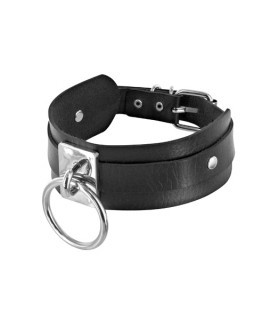 Collar C/Anilla Piel Ajustable Tenta
