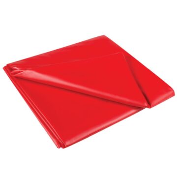 Sábana Impermeable Roja 180x220 cm