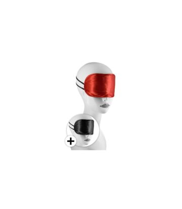 Set 2 Antifaces Rojo/Negro Sweet Caress