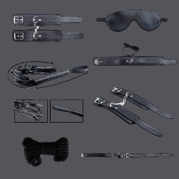 Kit BDSM 8 Piezas Desires Alive