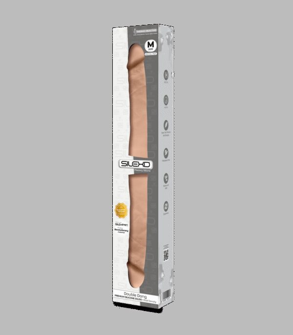 Dildo Doble Dong 'M' 42cm Silexd
