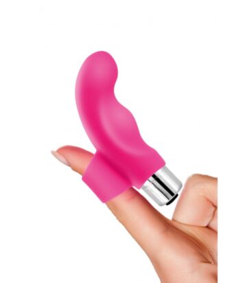 Vibrador Dedo Silicona USB Ecstasy