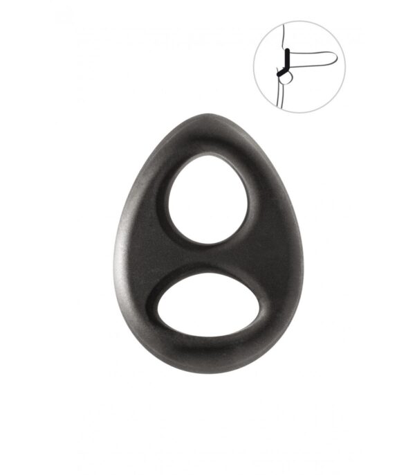 Anillo Doble Pene-Testículos Blue Junker