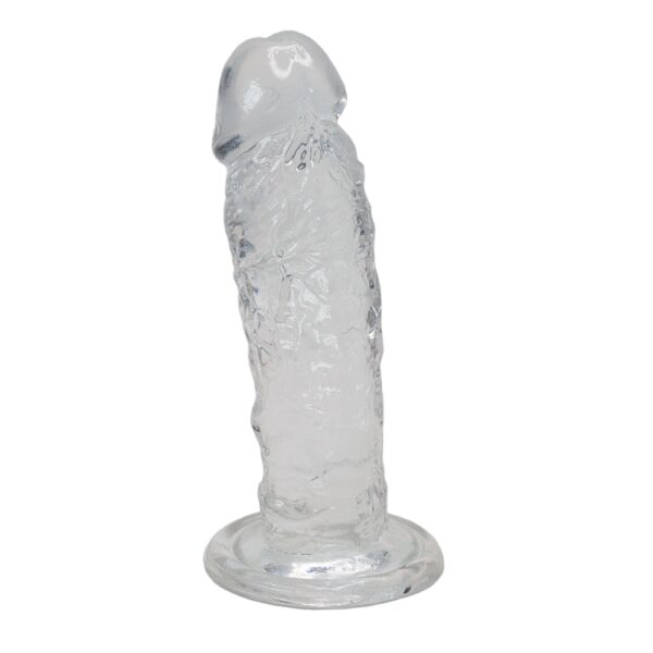 Dildo Ventosa Majestic Jelly Transparente