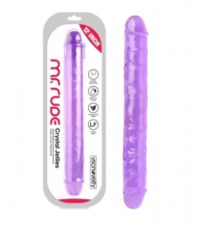 DIldo Doble Head Crystal 29 Mr Rude