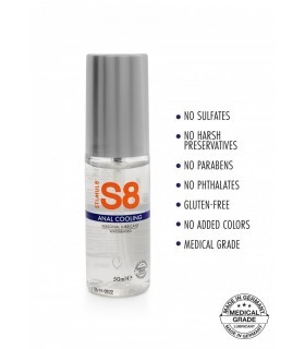 Lubricante Anal Frio Stimul8 50