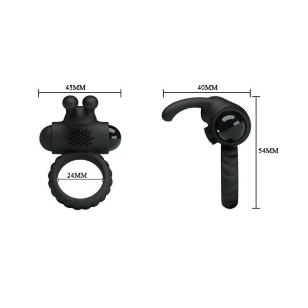 Anillo Vibrador Rabbit Eudora - Imagen 2