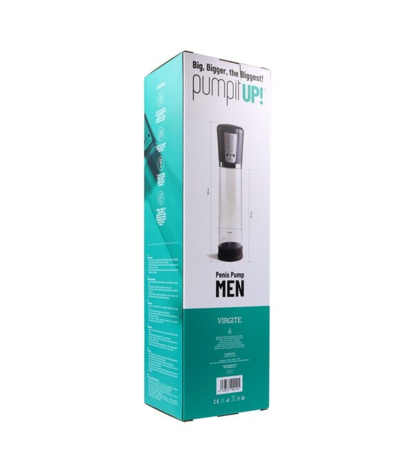Bomba Para Pene Automática USB 20cm Virgite - Imagen 3