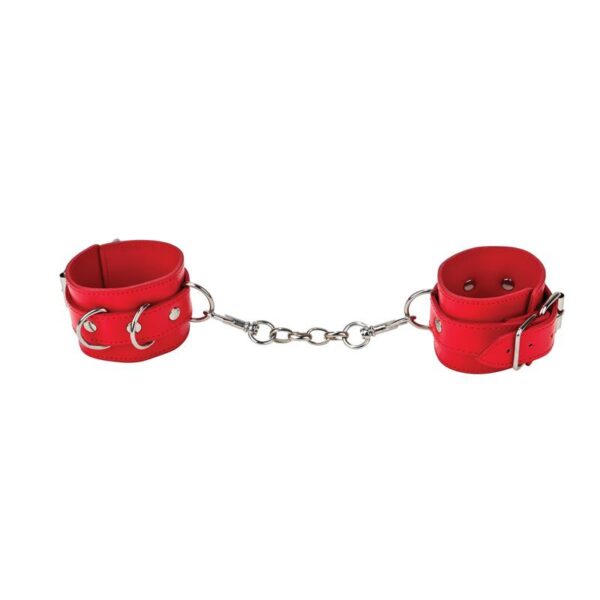 Esposas Leather Cuffs Ouch - Imagen 2