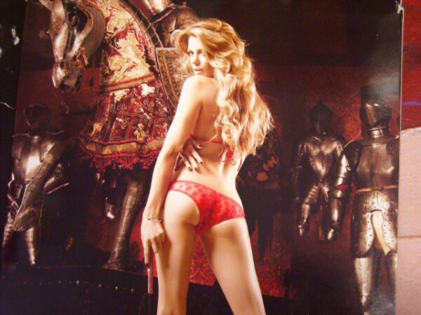 Juego De Bikini Rojo De Puntos - Imagen 2