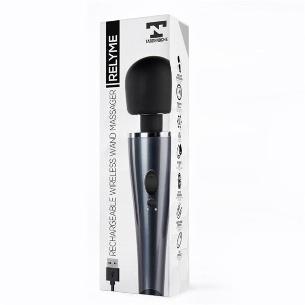 Masajeador Vibrador Wand Relyme USB - Imagen 3