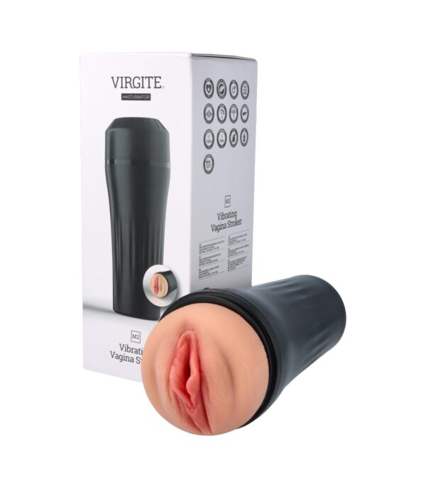 Masturbador Vibrador Vagina USB M2 Virgite - Imagen 2