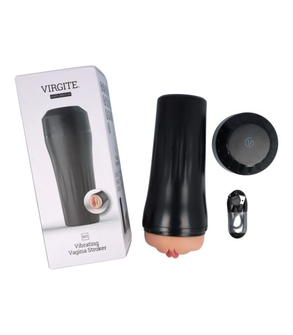 Masturbador Vibrador Vagina USB M2 Virgite - Imagen 4
