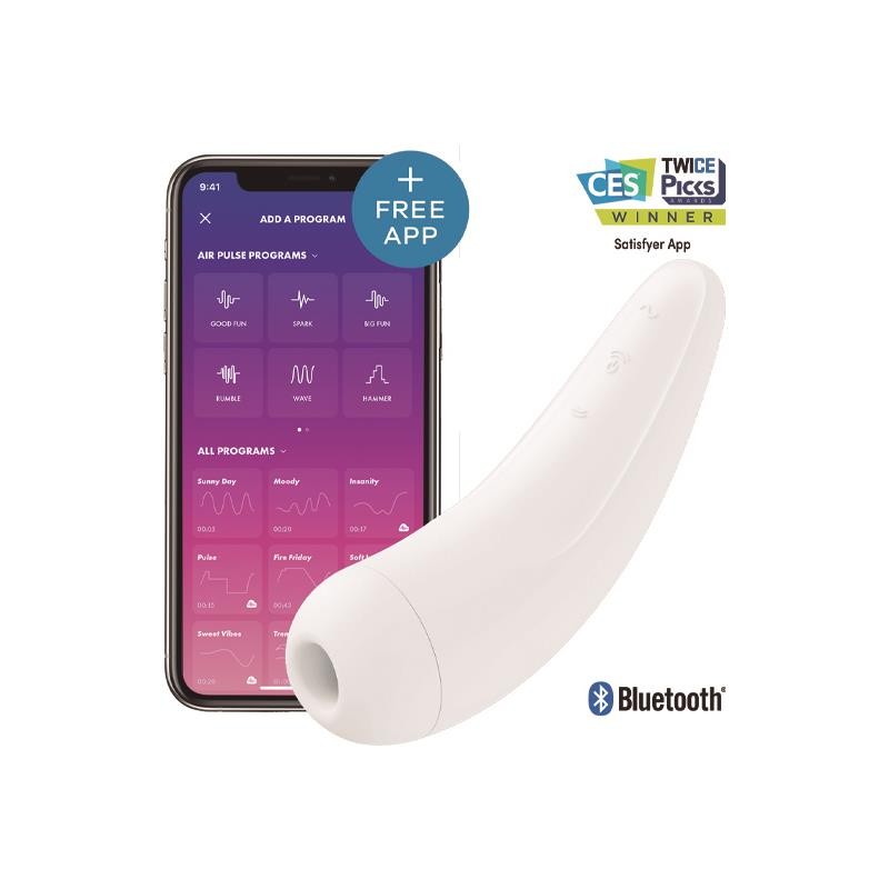 Satisfyer Curvy 2 Succiona/Vibra App - Imagen 3