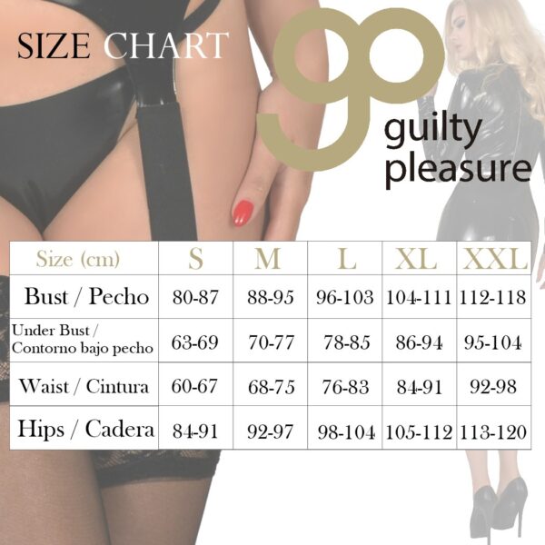 Tanga Leather Cuero L Guilty - Imagen 2