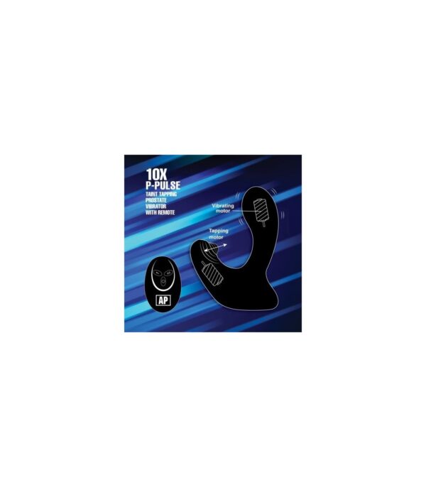 Vibrador Prostatico Pulsacion C/Mando Alpha - Imagen 2