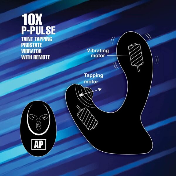 Vibrador Prostatico Pulsacion C/Mando Alpha - Imagen 4