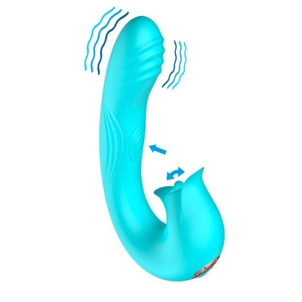 Vibrador Pulsatil Lengua Hydra3 Into - Imagen 2